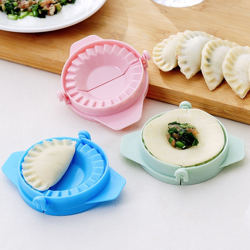 3pcs 13cm Easy Cooking DIY Dumpling Mold Dumplings Maker Dough Press Dumpling Pie Ravioli Mould Kitchen Tool Baking Accessories