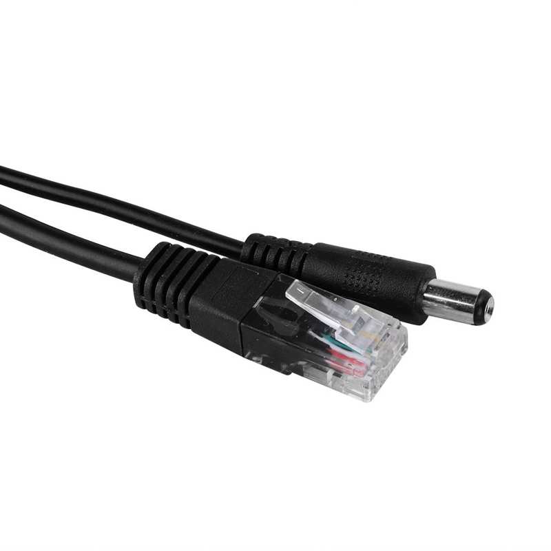 Poe Splitter 48V Naar 12V Poe Connectors Adapter Kabel Splitter Injector Voeding Voor Huawei Hikvision Gegevensoverdracht