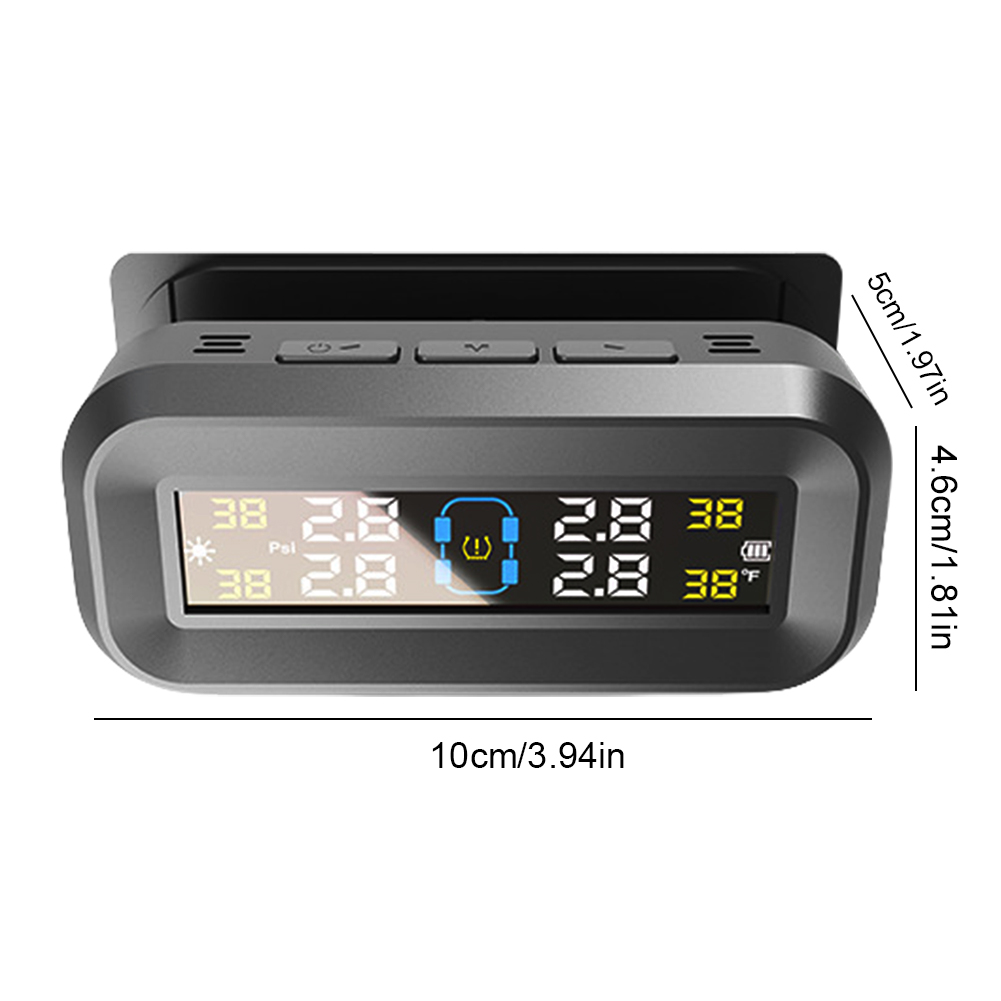 system monitorowania ciśnienia w oponach z 4 czujnikami USB/słoneczny TPMS system monitorowania ciśnienia w oponach robić samochodów osobowych SUV