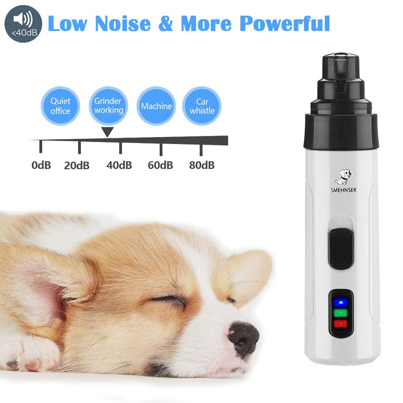 Nagel Clipper Für Hunde Nagel Clippers Haustier Grinder Kurze Unhas Gato Für Katzen Hund Nagel Clipper USB Tier Pflege Trimmer geräuscharm