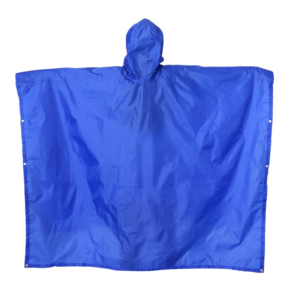 Multiuse regn poncho udendørs camping tæppe nødsituation rygsæk regntæppe