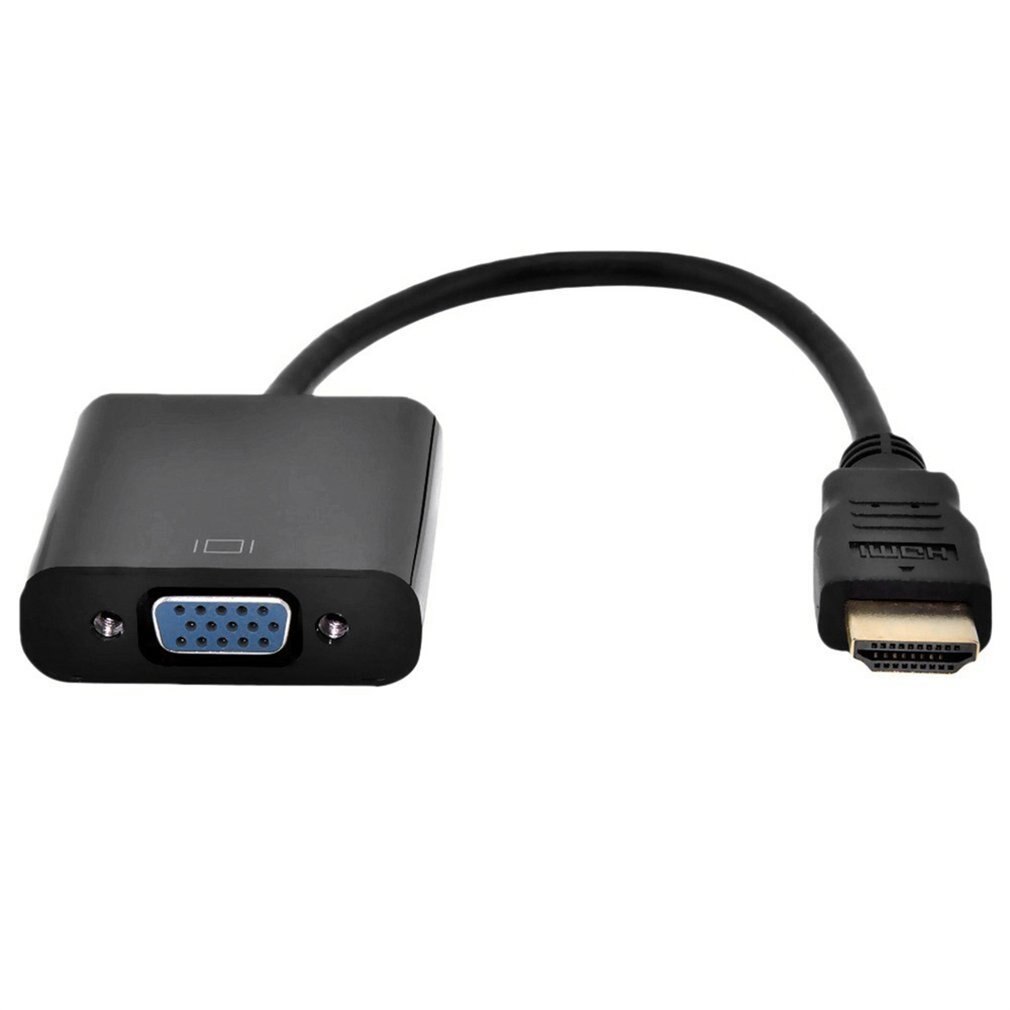 Hdmi Naar Vga Converter Adapter Mannelijke-Vrouwelijke Volledige 1080P Kabels Adapters Hdmi Male Naar Vga Female Kabel Cord voor Hdtv Pc Laptop Dvd