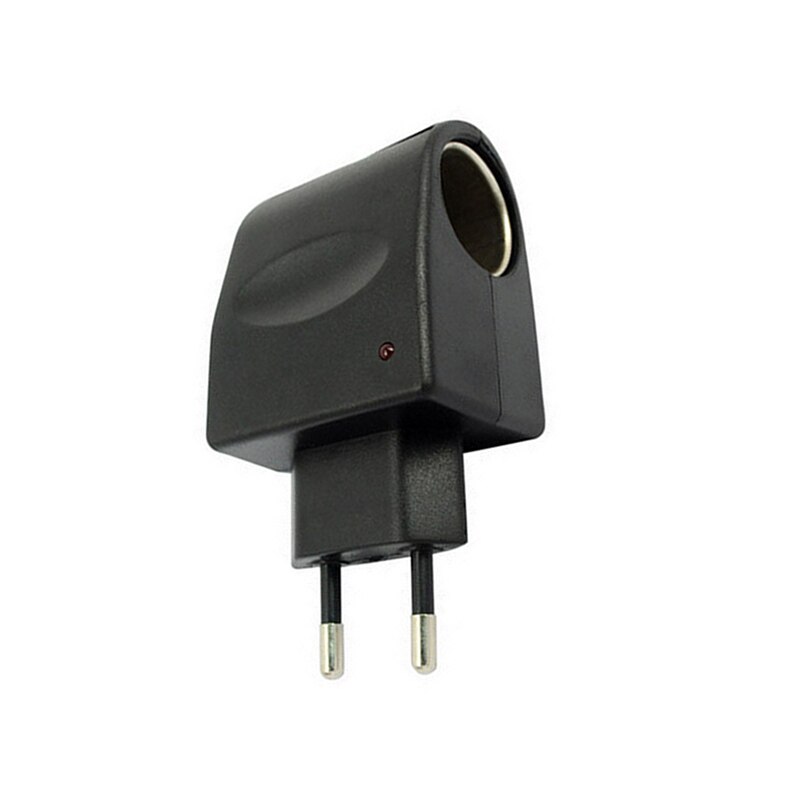 110v-240v ac  til 12v dc bil sigarettenner stikkontakt eu støpsel lader adapter omformer vegg bil-styling universell