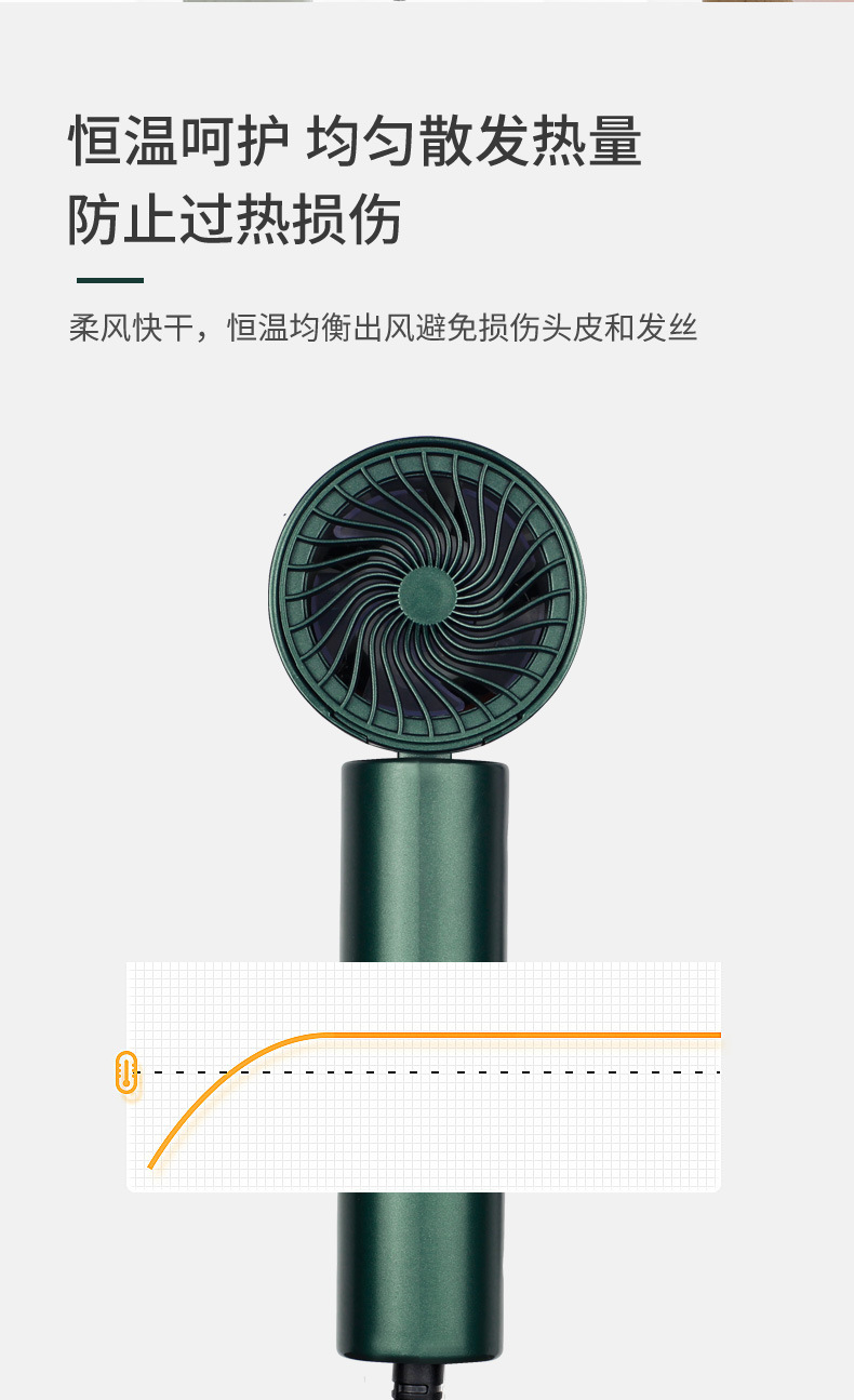 1000W 220V Portable Mini Hair Dryer For Hair Blow Dryer Styling Tools /Cold Air Blow Dryer 2 Gear Adjustment