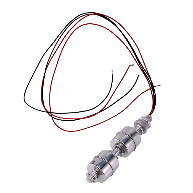 100Mm Stainless Steel Float Switch Water Tank Liquid Level Sensor Double Ball Float Switch Water Tank Flow Sensor