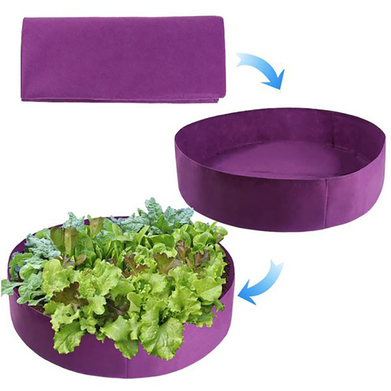 Raised Fabric Bed Garden Planting Flower Planter Elevated Vegetable Box Grow Bag