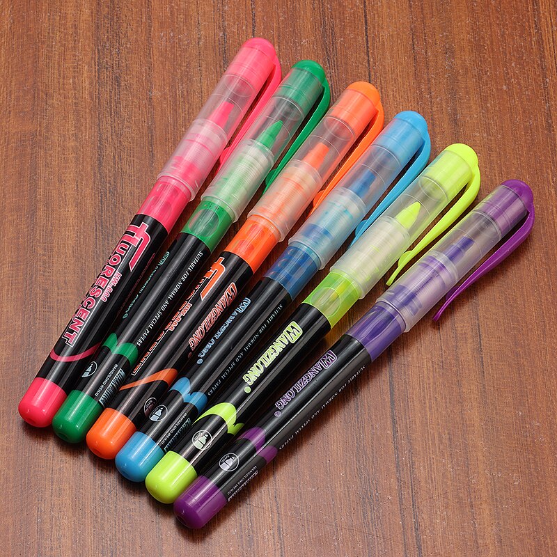 Juego de rotuladores líquidos de tiza líquida, bolígrafos de neón reversibles para pintar, suministros escolares para ventanas y tableros, diferentes colores,
