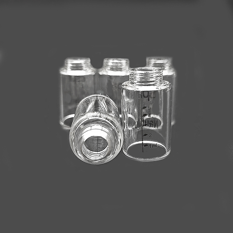 Réservoir en verre de remplacement, 5 unités, pour Aspire Nautilus 5ml Nautilus Mini 2ml, couvercle de réservoir en verre, Mini récipient de tasse en verre