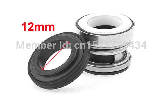 Schraubenfeder Gummidichtung Gleitringdichtung Schmierung Wasserpumpe 12/14/17mm Schraubenfeder Gummidichtung Gleitringdichtung Schmierung Wasserpumpe 12/14/17mm