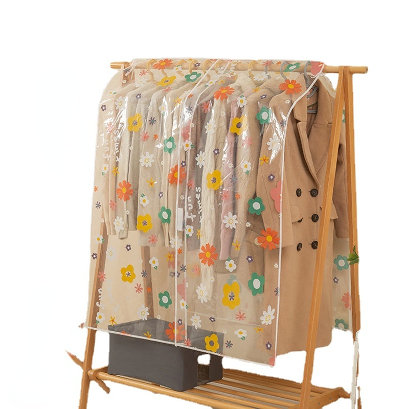 Waterproof Dustproof Clothes Big Dust Cover For Garment Suit Dress Coat Protector Hanging Organizer Wardrobe Storage Bags