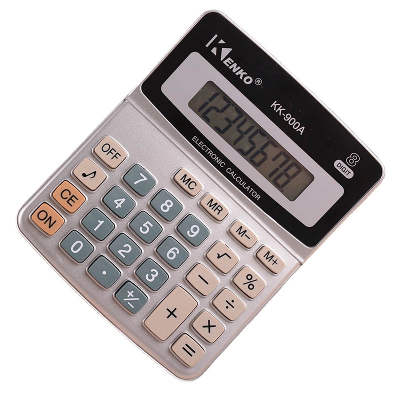Office Finance Calculator Metal Desktop Large Font Wide 12-Bit Calculator Business Student Stationery