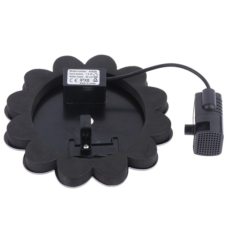 Solar Powered Fountain Garden Pool Pond Outdoor Decor Water Fountain Solar Floating Fountain Garden Decoration Water Pump