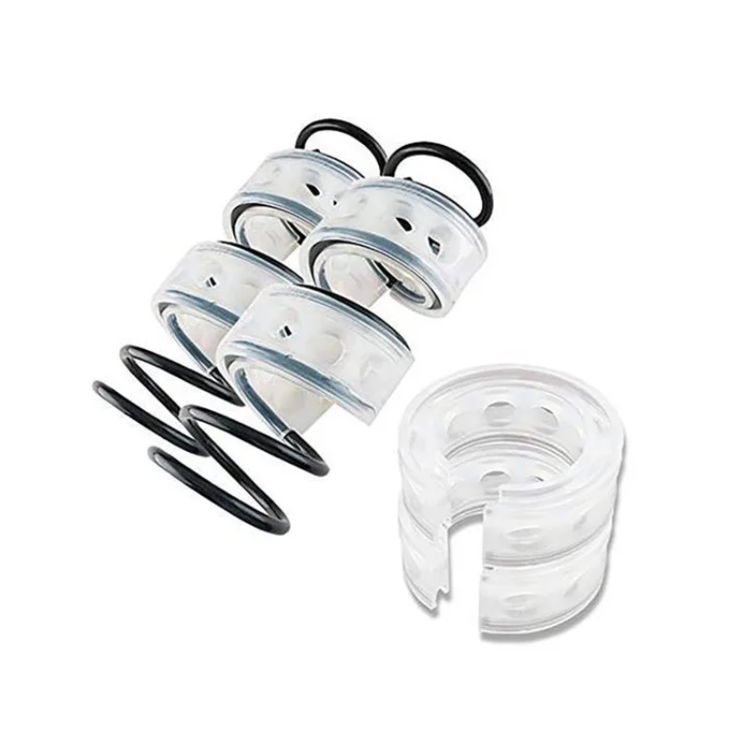 1 Uds. Accesorios universales para coche, amortiguador de suspensión para coche, amortiguadores transparentes, principio de amortiguación de adaptación
