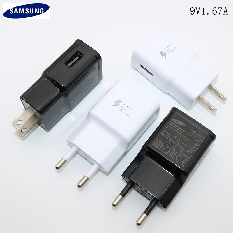 Samsung S8 S9 plus Original Fast Charger 15W 9V1.67A USB Type C Cable Travel Adapter EU/US Note8 S 9 S 8 C5 C7 C9pro