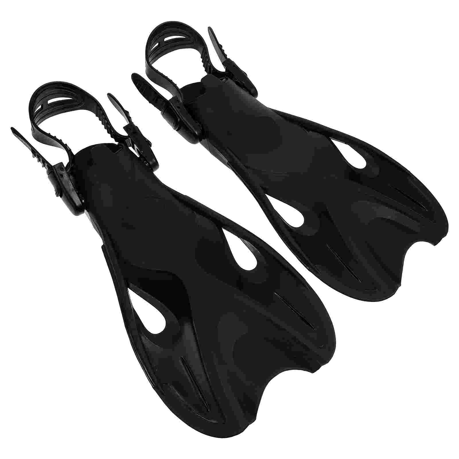 1 para regulowane płetwy robić pływania dla dzieci pływanie z rurką trening pływający płetwa