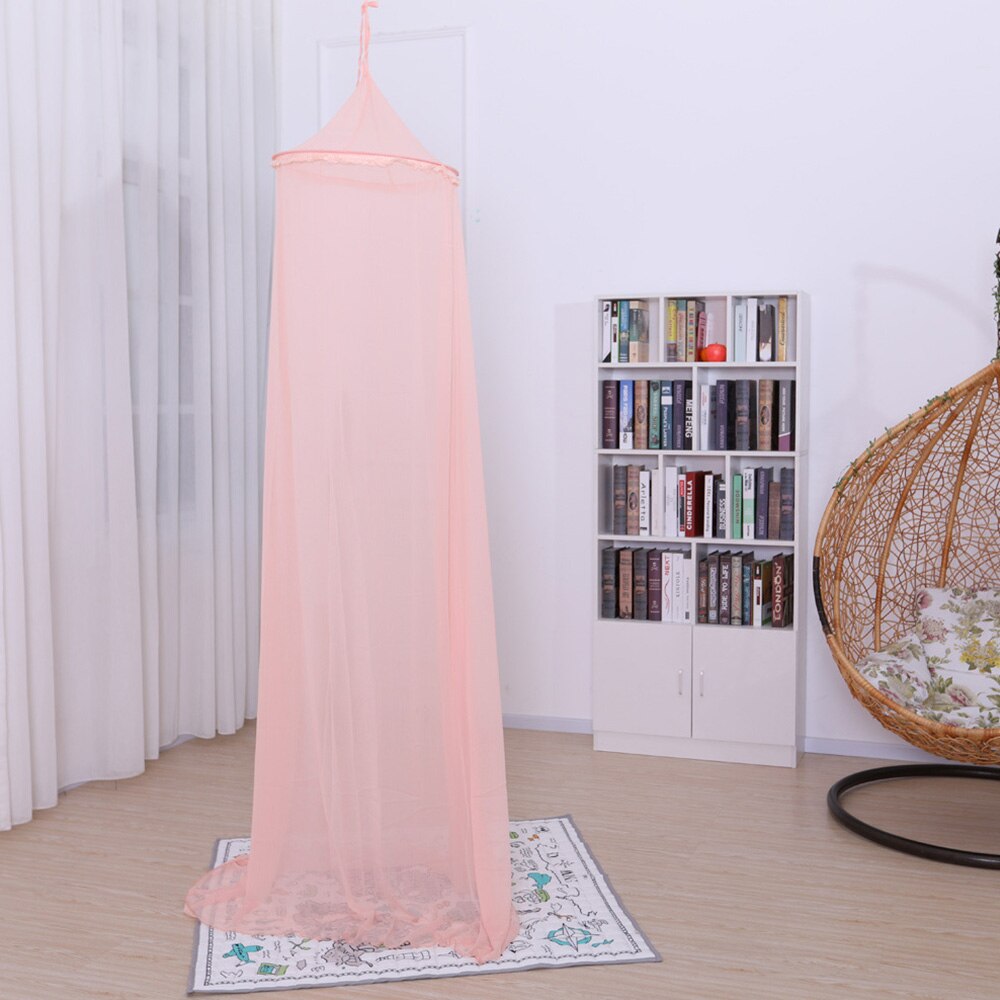 Chiffon Baby Canopy Mosquito Net Kids Play Tent Anti Mosquito Princess Round Bed Canopy Kids Room Decoration Canopy Mosquito Net