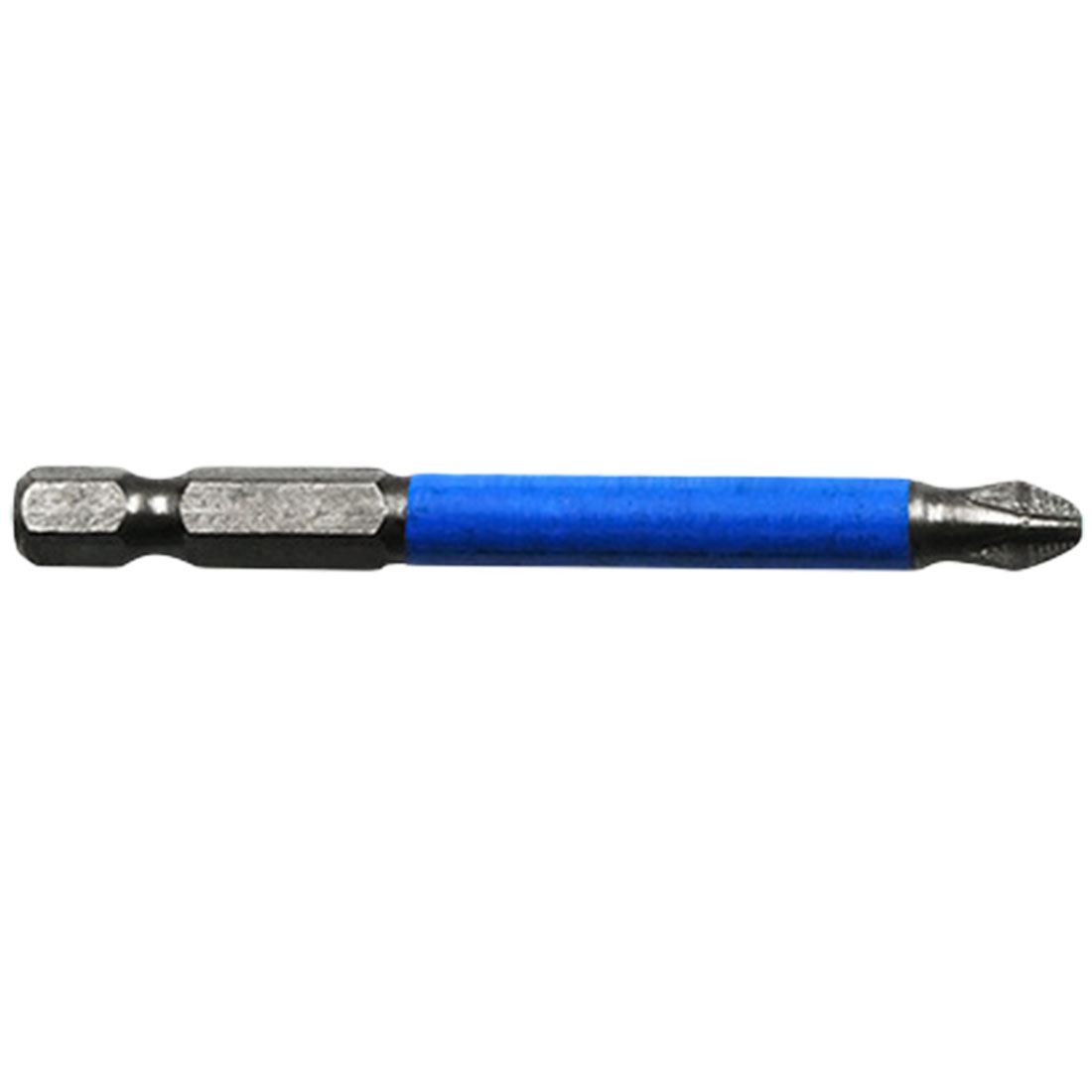 25mm/50mm/70mm/90mm 1/4" Hex Shank Alloy Steel Magnetic Cross Phillips Head Screwdriver Bit Set Tool Screwdriver Head: 70mm