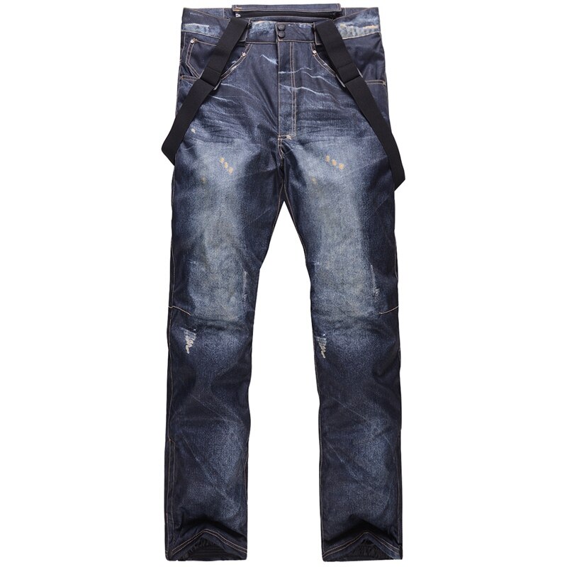 Winter Waterdichte Ski Broek Mannen Skate Snowboard Broek Broek Vrouwen Unisex Outdoor Windscherm Dragen Thermische Skiën Broek: Man Black / S