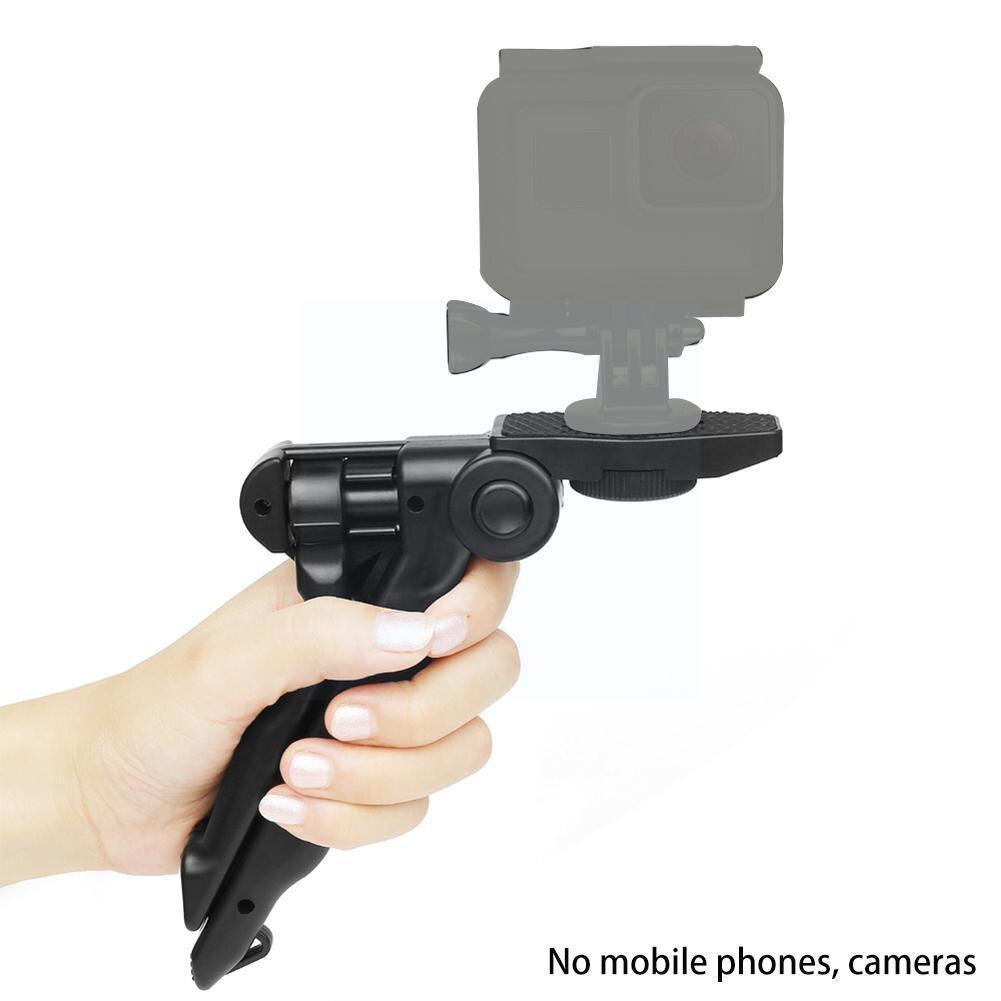 Portable Mini Tripod Rotation Desktop&amp;handle Stabilizer Folding Tripod Stand For Mobilephone Camera Table Tripods V3t4 N7C5