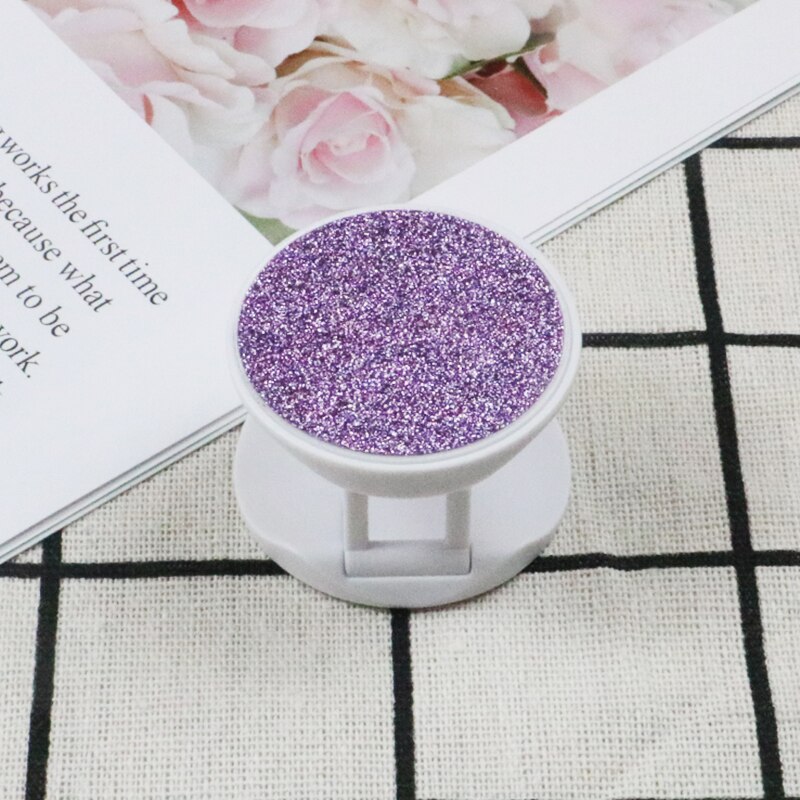 Universal- Telefon Halfter Ausbau Diamant telefon griff telefon Finger Ring für Auto praktisch Halfter Telefon Stehen: Violett