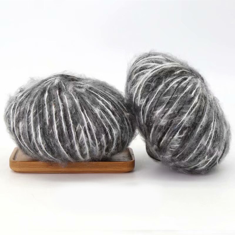 25g 14 couleurs fil de laine coloré pour tricoter Segment teint 1 brin à la main fils au Crochet pour tricoté chapeau écharpe pull