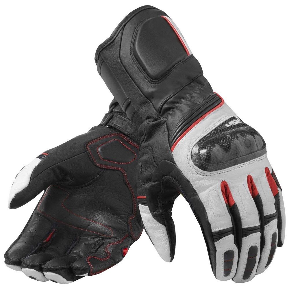 Motorcycle Racing RSR 3 Black Moto Motorbike Motorcycle Touring Leather Gloves | All Sizes