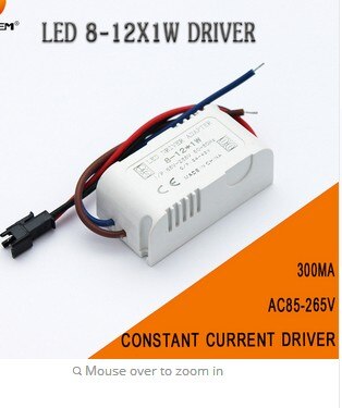 Adapter 300mA Led Driver 8W 9W 10W 11W 12W * 1W Verlichting Transformator Power supply Voor Led Lihgt Lamp Duurzaam