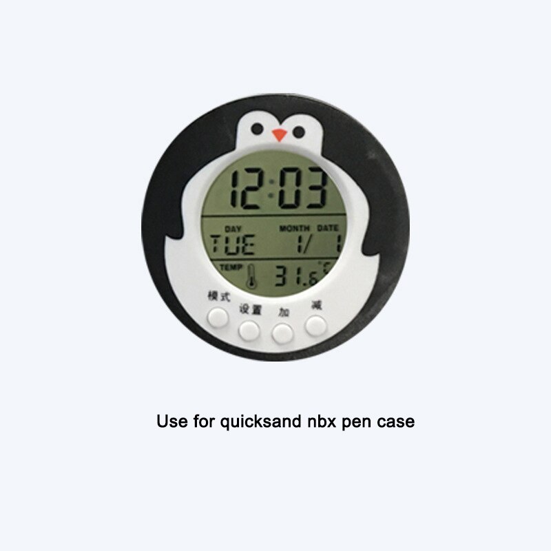 Number Game And Electronic Clock For NewmeBox Ordinary Or Quicksand Pencil Case Cute NBX Pencil Box Accessories: 7  Quicksand