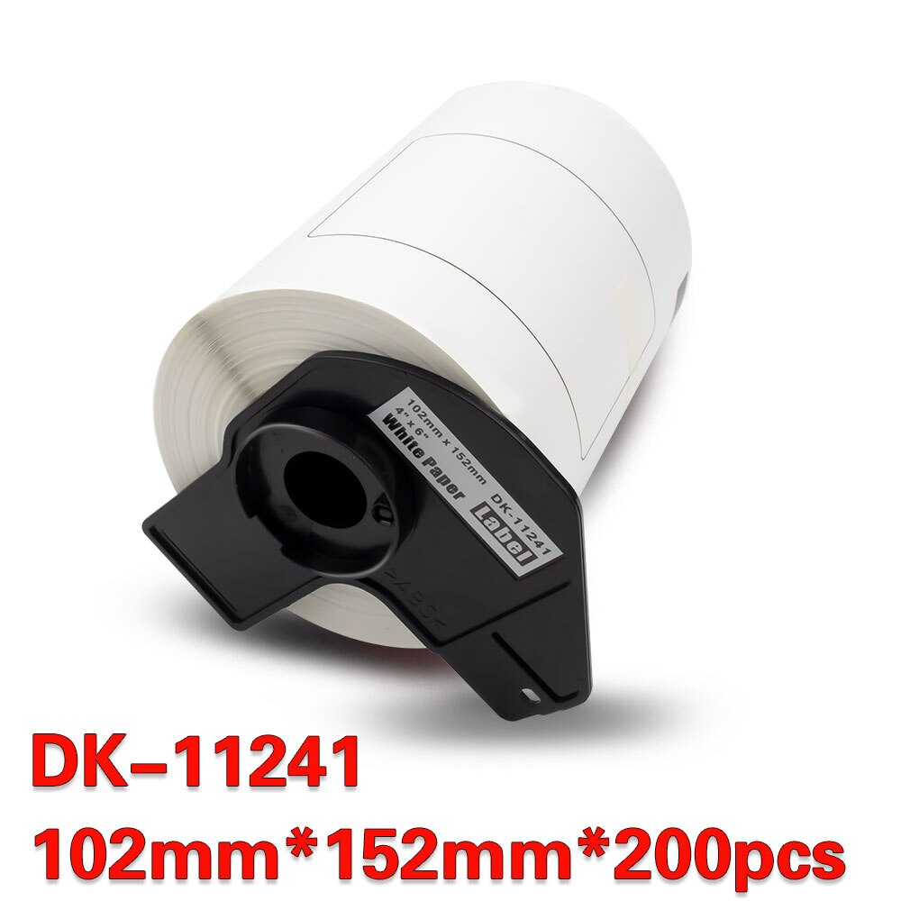 Absonic for Brother DK Label Roll DK-11209 DK-11208 DK-11241 DK-22205 DK-22210 for Brother Labels Printer QL-800 QL-580N QL-700: DK-11241