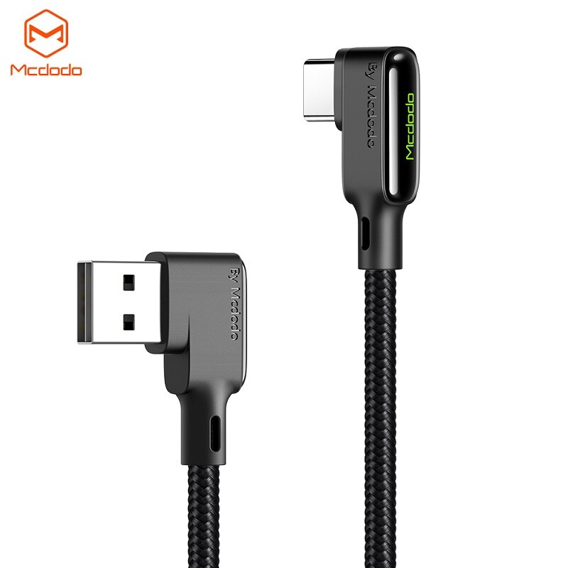 MCDODO 3A 1.8m USB Cable Fast Charging Type C Mobile Phone Charger For iPhone 12 mini 11 Pro XS Max X 8 7 Huawei P40 Samsung S20: For Type C / 1.8m(5.9ft)