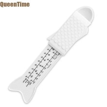 QueenTime Adjustable Measuring Spoon Cooking Salt Sugar Scoop Fish Shape Measuring Spoons With Scale Kitchen Gadgets