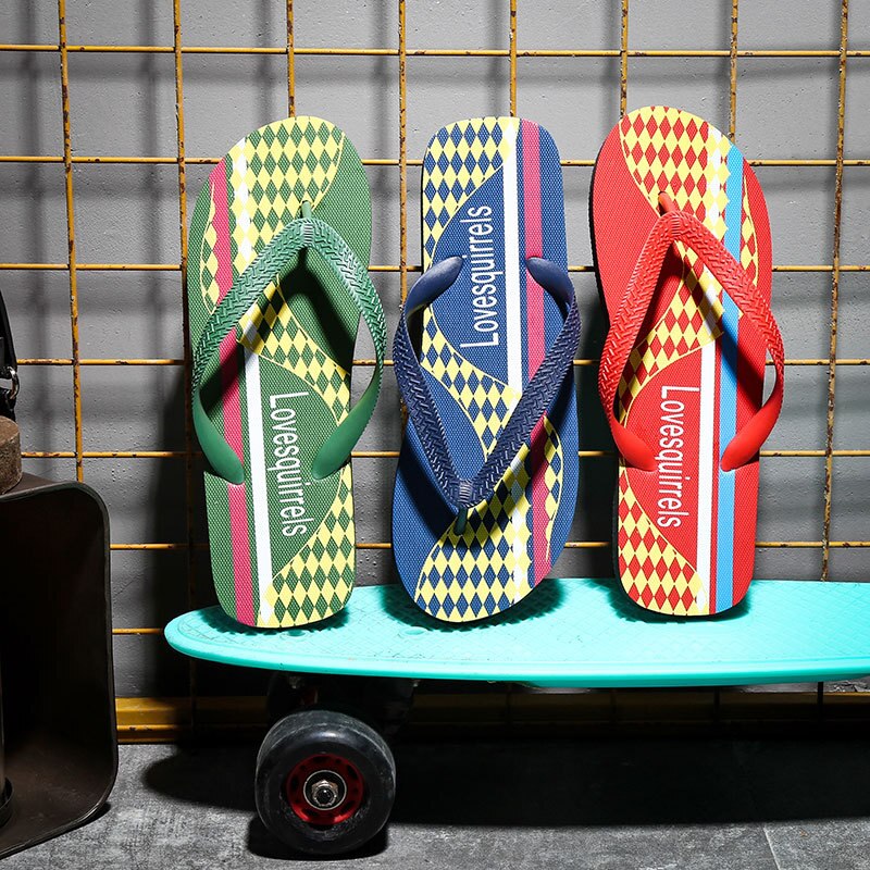 Mazefeng sommer mænd gummi hjemmesko håndlavede flip flops mænd komfortabel åndbar strand klassiske afslappede lejligheder mænd luksus sko