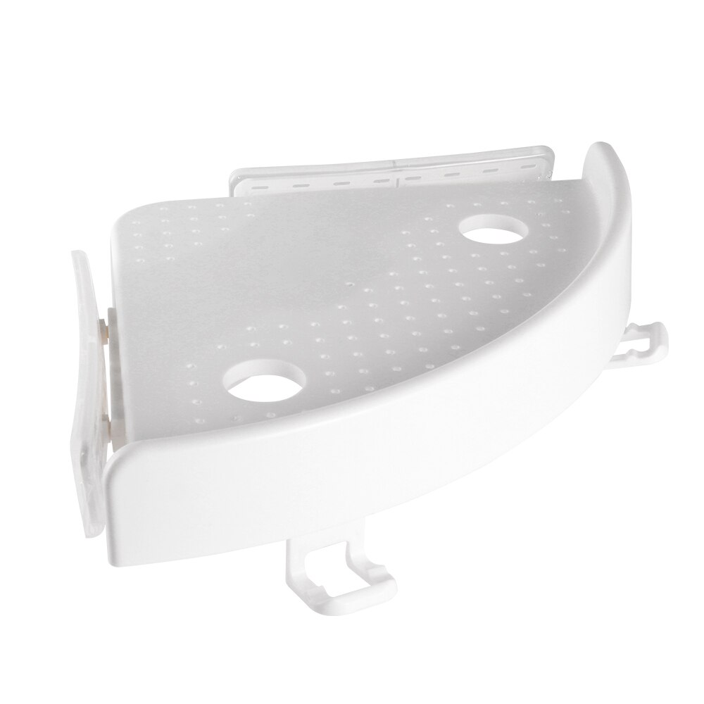 Bathroom Shelf Qrganizer Snap Up Corner Shelf Caddy Bathroom Plastic Corner Shelf Shower Storage Wall Holder Shampoo Holder