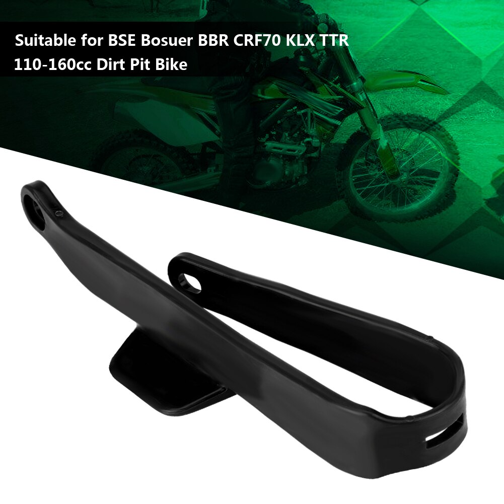 Amotorsykkel kjedeglider bak svingarm beskyttelsesdeksel kjedebeskytter til bse bosuer bbr crf 70 klx ttr 110-160cc skitt gruve sykkel