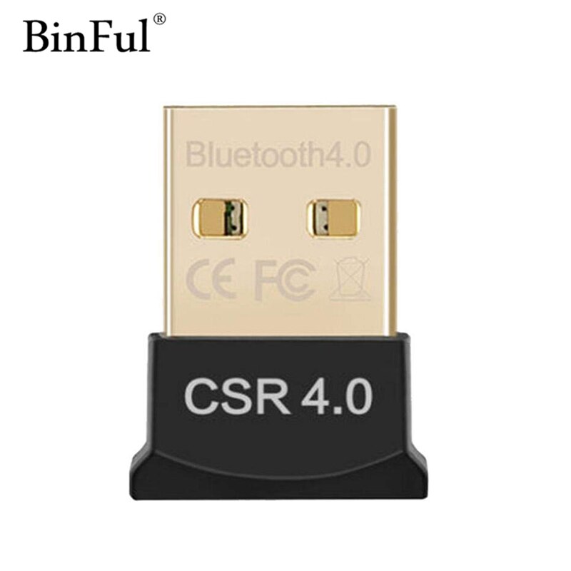 Binful Draadloze USB Bluetooth Adapter 4.0 Bluetooth Dongle Muziek Sound Receiver Adapter Bluetooth Zender voor Computer