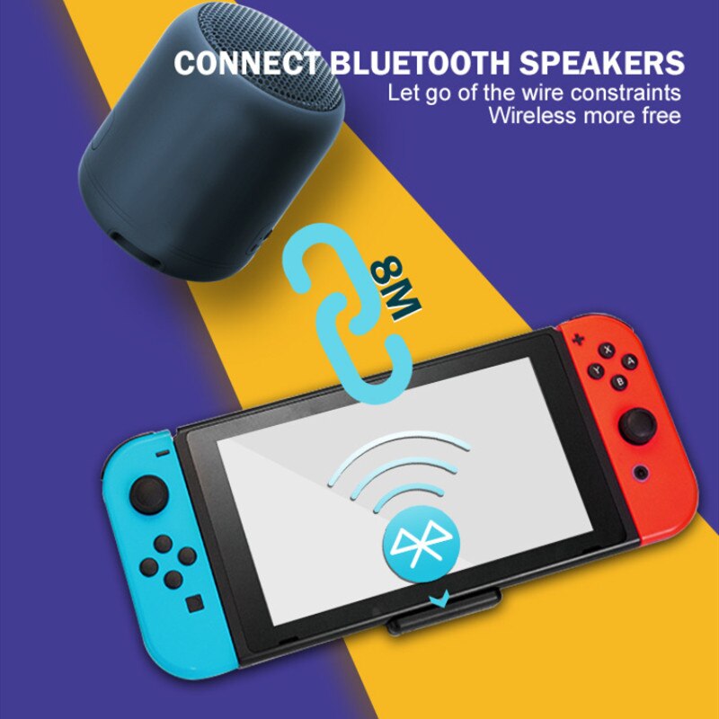 Convertidor para Switch, adaptador Bluetooth, USB tipo C para Nintendo Switch, receptor de Audio, transmisor para PS4, consola para PC