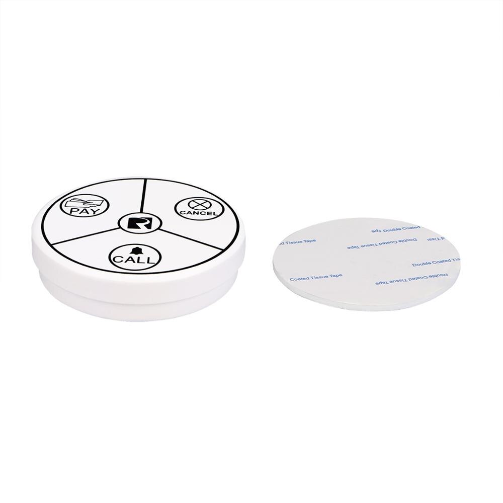 Retekess Waiter Calling System Wireless Call Self-Powered Waterproof Call Button and Signal Amplifier for Cafe Restaurant