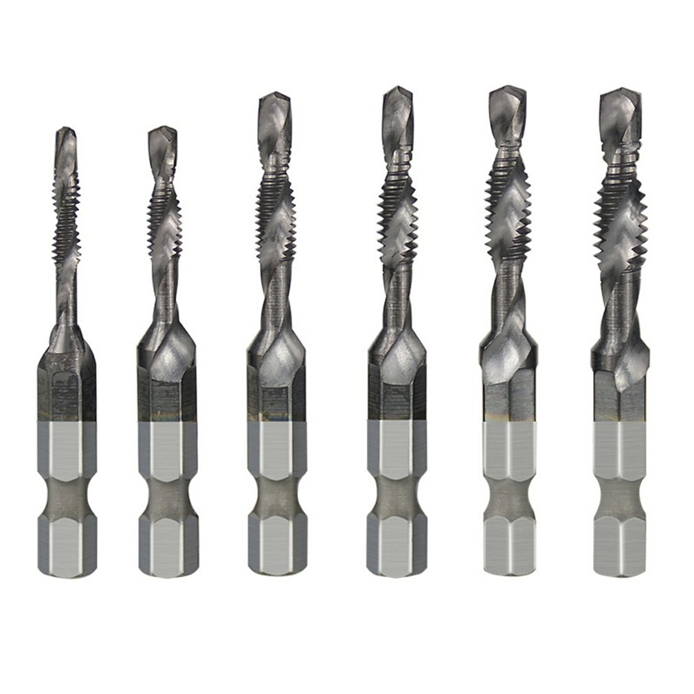 6 uds métrica de grifo de herramienta de reparación de metales herramientas para hogar seguro y de confianza de herramientas de Metal