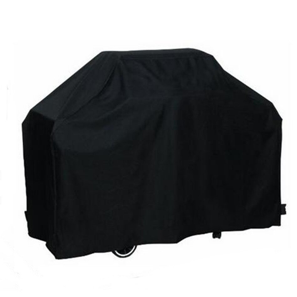 Ttlife Waterdichte Bbq Grill Barbeque Cover Zwart Outdoor Regen Grill Anti Dust Ultraviolet-Proof Barbecue Grill Cover