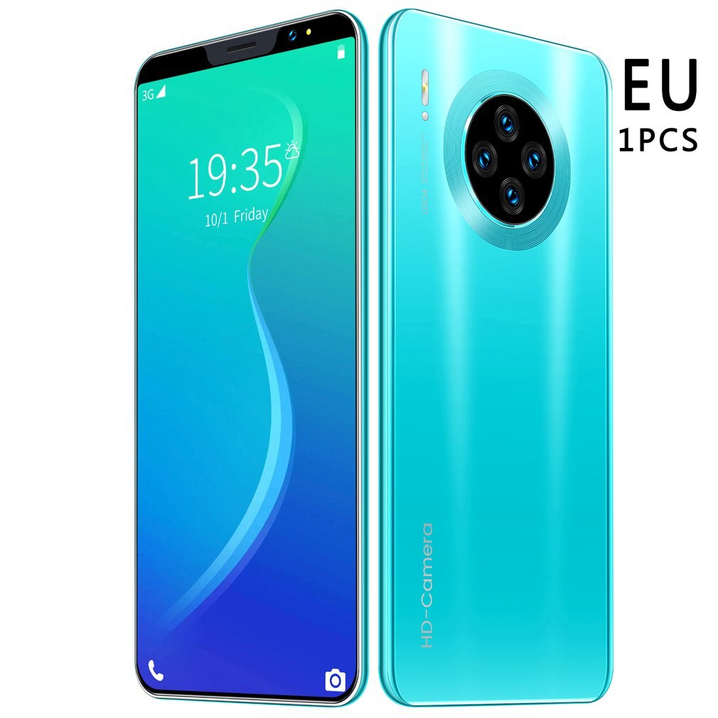 Mate33 Pro Smartphone avec 512M + 4GGB grande mémoire 5.8 pouces écran Support visage/empreinte digitale déverrouiller les téléphones mobiles double SIM: 9