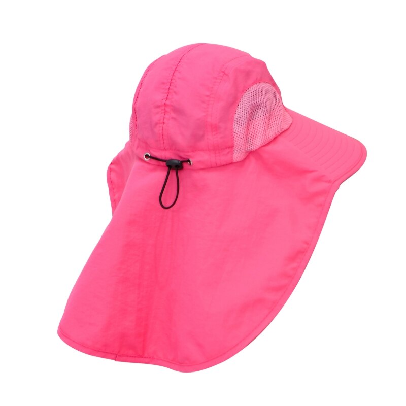 UPF 50 + cappello da suola a tesa larga cappello estivo regolabile per bambini cappellini da spiaggia da viaggio per ragazzi