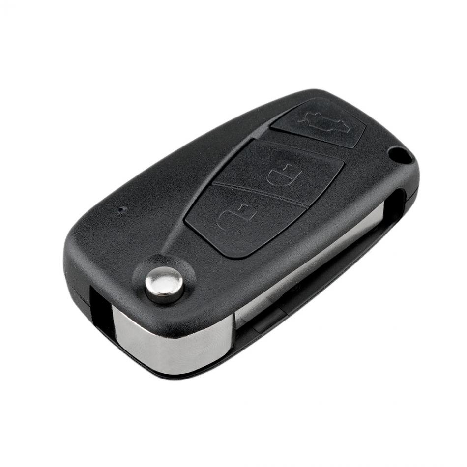3 Buttons Car Key Fob Case Shell Replacement Flip Folding Remote Cover Car Key Accessories Parts Fit for FIAT