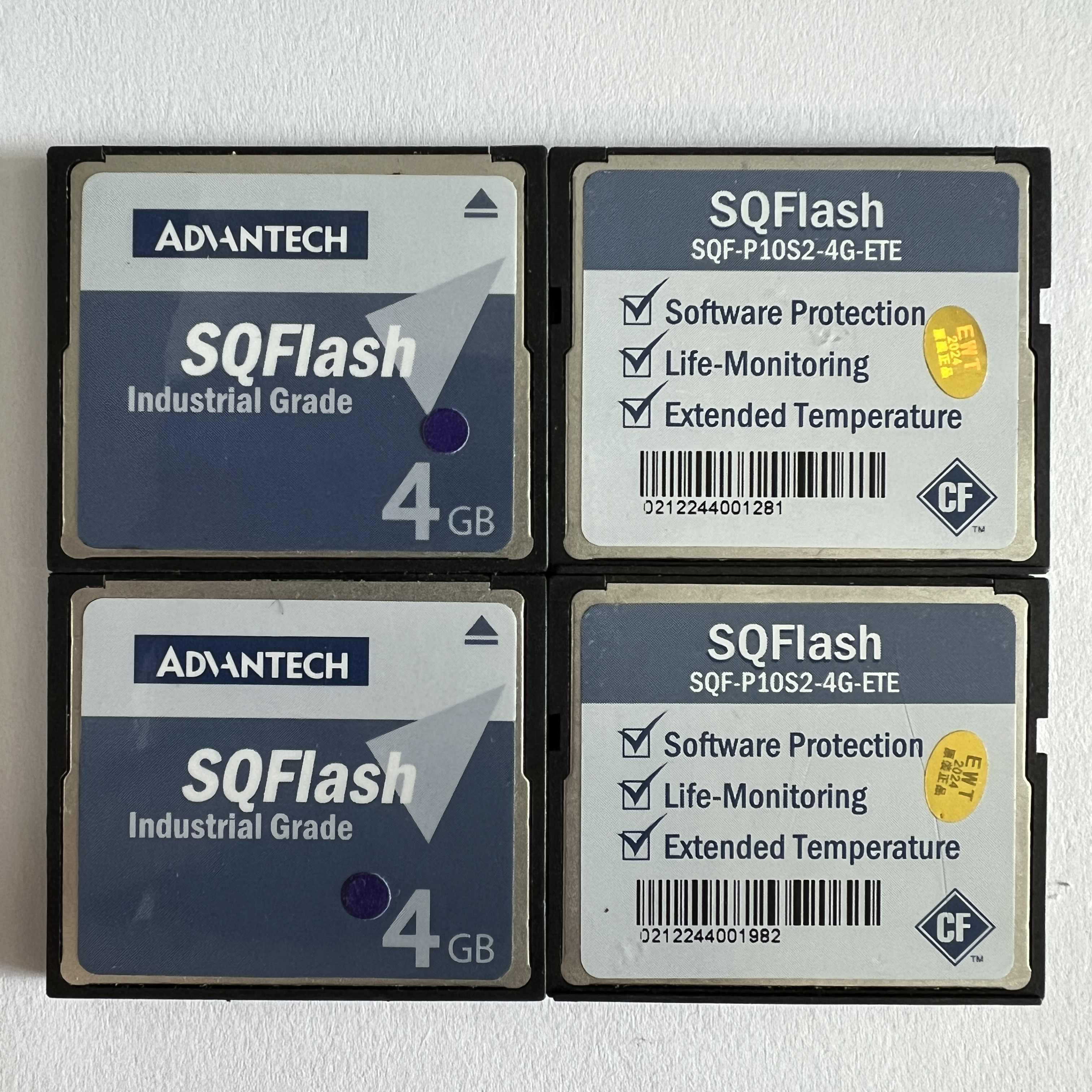 Karta pamięci przemysłowej advantech  cf 1g 2g 4g 8g o szerokim zakresie temperatur, sqflash, obrabiarka cnc, system trasowania, dysk rozruchowy, karta cf