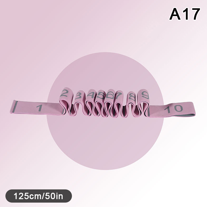 Elastischer Yoga-Stretchgurt mit Schlaufen, Stretchgurt für Ballett, Beinkörper, Stretchband für Yoga, Tanz, Pilates, Gymnastik: Freier Raum