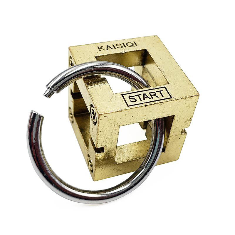 Caja De rompecabezas para adultos, rompecabezas De Metal IQ, Juguetes inquietos, Juguetes De descompresión Y aficiones, Juegos De Ingenio Logica