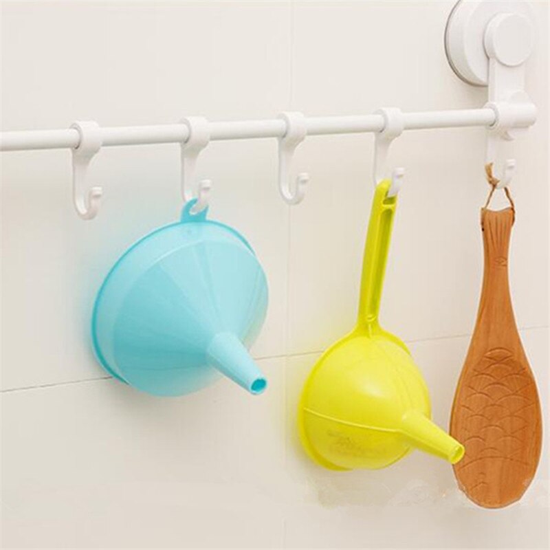 Herramienta de cocina F unnel líquido original, embudo de plástico multifunción colorido, herramienta de subpaquete