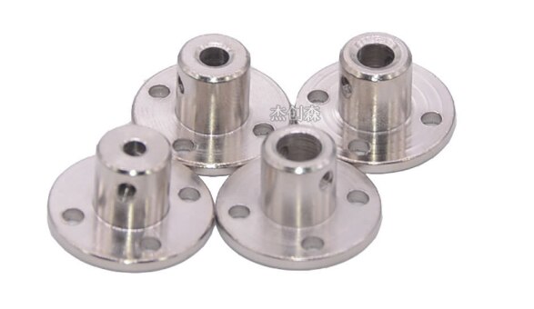Flange coupling flange 3/4/5/6/8/10mm rigid coupling flange motor guide shaft support
