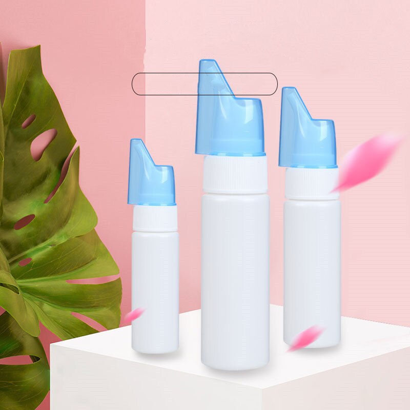 Portable Nasal Wash Neti Pot Nose Wash Spray Empty Bottle Adult Child Nose Health Care Anti Allergic Sterilization Nose Cleaning