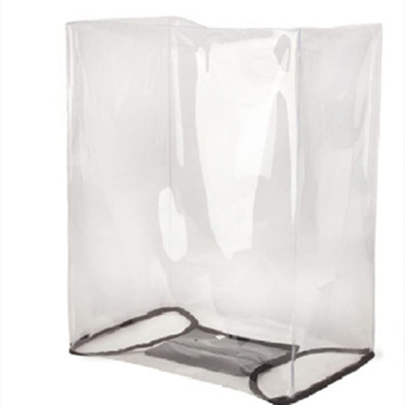 18-30 Inch Suitcase PVC Cover Protector, Transparent Luggage Cover Waterproof Wheeled Suitcase Dustproof Sleeve Travel Accessory: Gold