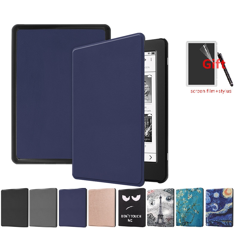 Funda magnética para Tolino Page 2, funda protectora delgada para E-book de 6 pulgadas para Tolino E-book, soporte de piel